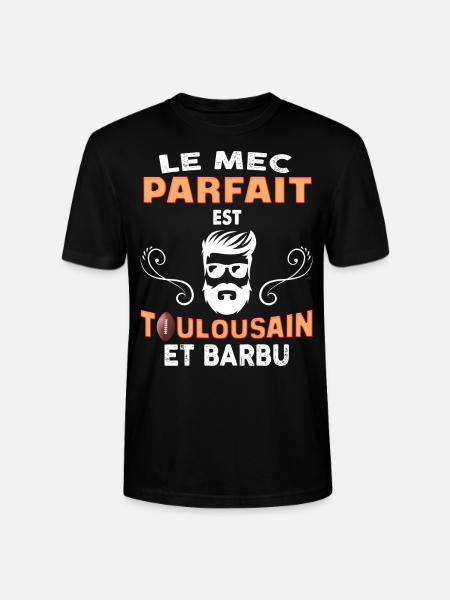 Mac Toulousain Et Parfait - T-shirt bio CRAFTER Stanley Stella Unisexe - noir