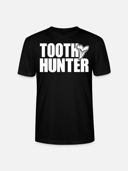 Haifischzähne Haizähne Zahnjäger Paleontologe - Stanley/Stella Unisex Bio-T-Shirt CRAFTER - Schwarz