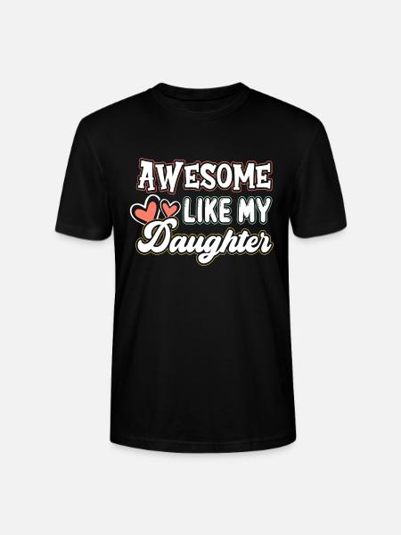 Father's Day - Stanley/Stella CRAFTER Unisex Organic T-Shirt - black