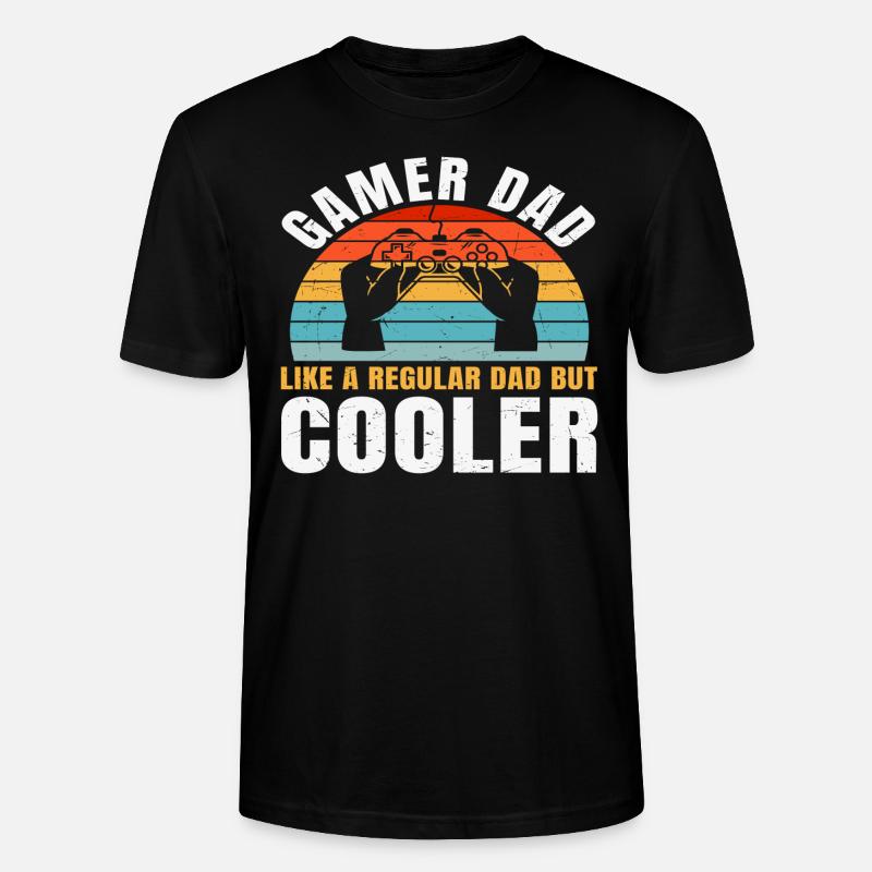 Bester Vater - Stanley/Stella Unisex Bio-T-Shirt CRAFTER - Schwarz