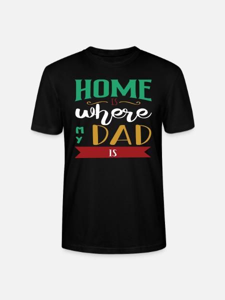 Father's Day - Stanley/Stella CRAFTER Unisex Organic T-Shirt - black
