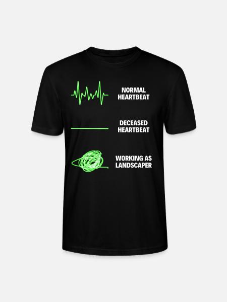 Landscaper Worker Coworkers Landman - Stanley/Stella CRAFTER Unisex Organic T-Shirt - black