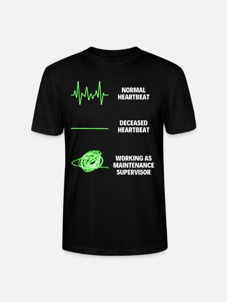 Maintenance Director Professional Worker - Stanley/Stella Uniseks bio-T-shirt CRAFTER - zwart