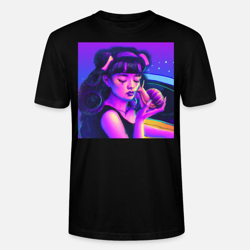 L’amour moderne de l’escargot - T-shirt bio CRAFTER Stanley Stella Unisexe - noir