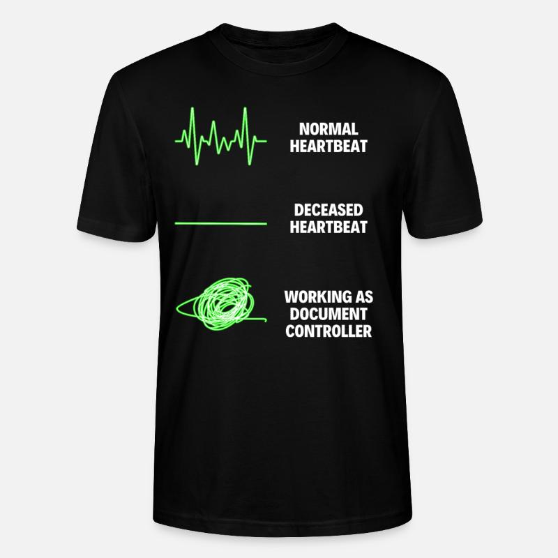 Document Controller Business Documents Responsible - Stanley/Stella Unisex Bio-T-Shirt CRAFTER - Schwarz