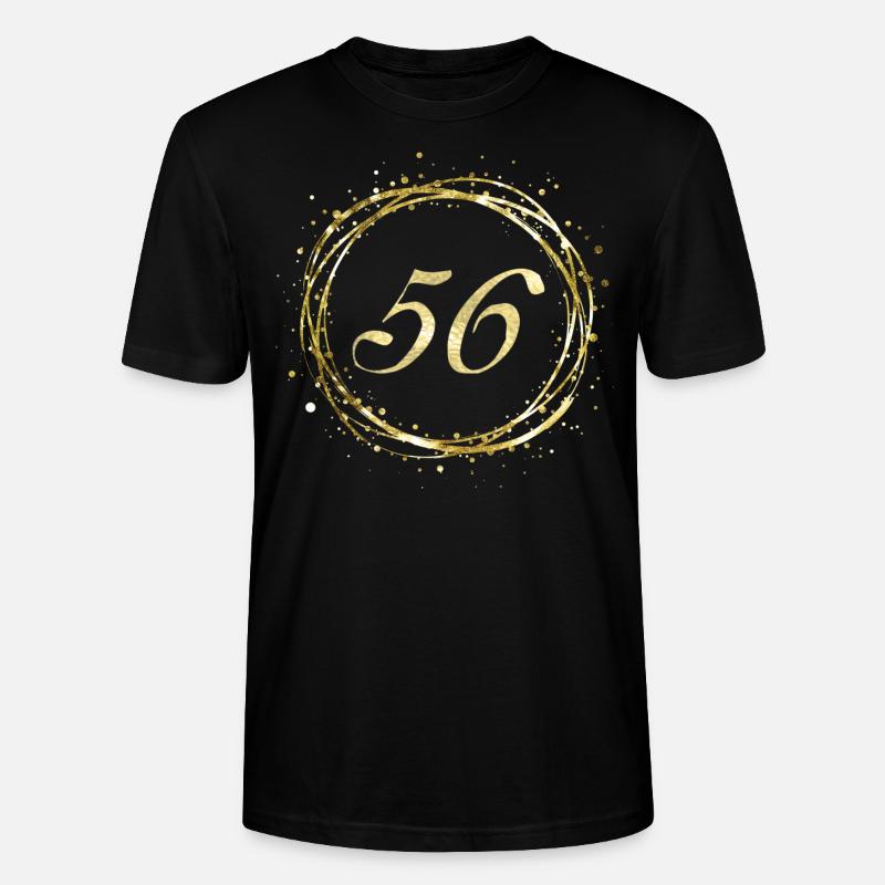 56 - Stanley/Stella Unisex Bio-T-Shirt CRAFTER - Schwarz