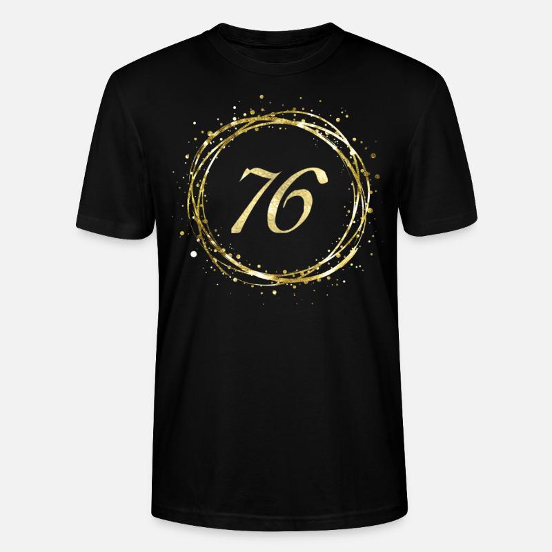 76 - Stanley/Stella Unisex Bio-T-Shirt CRAFTER - Schwarz