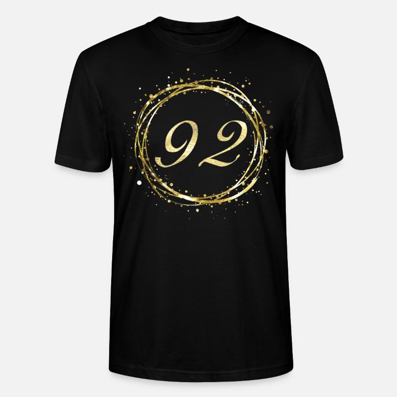 92 - Stanley/Stella Unisex Bio-T-Shirt CRAFTER - Schwarz