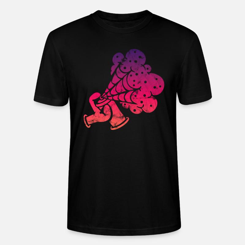 Graffiti Sprayer Comic - Stanley/Stella Unisex Bio-T-Shirt CRAFTER - Schwarz