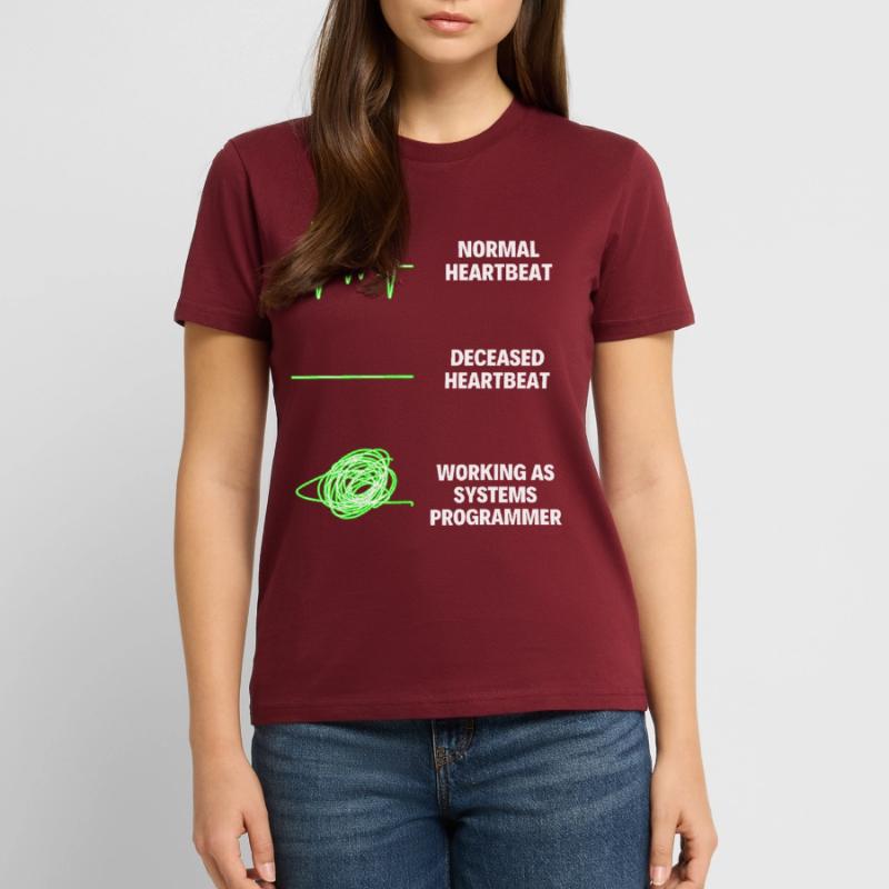 System Programmer Funny System Worker Programmers Stanley/Stella Unisex Bio-T-Shirt CRAFTER