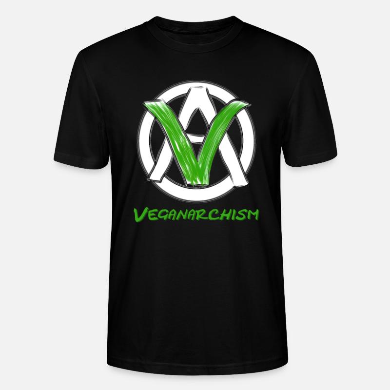 Veganarchism - Stanley/Stella Unisex Bio-T-Shirt CRAFTER - Schwarz