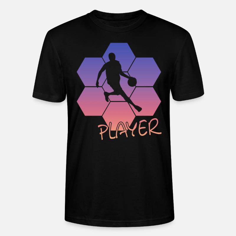 Basketball - Stanley/Stella Unisex Bio-T-Shirt CRAFTER - Schwarz