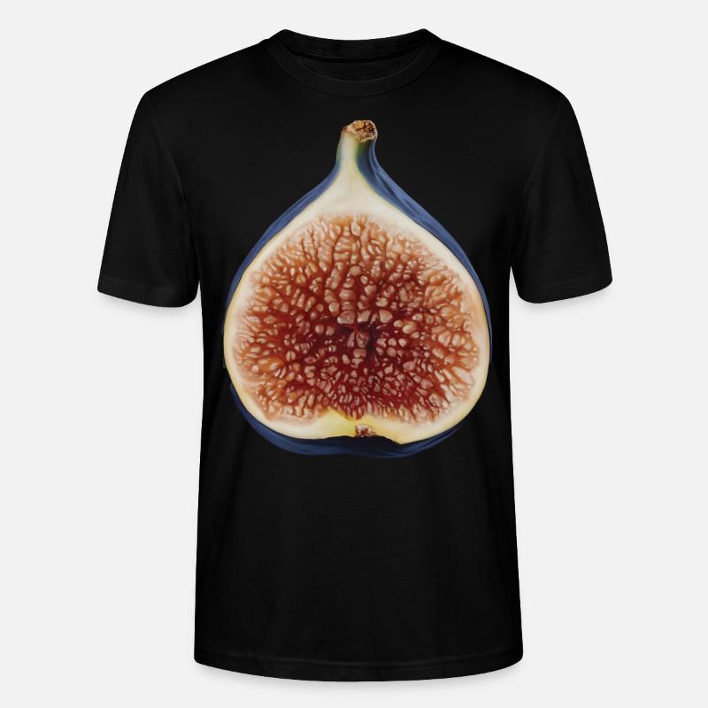 Feigenfrucht Geschenk - Stanley/Stella Unisex Bio-T-Shirt CRAFTER - Schwarz
