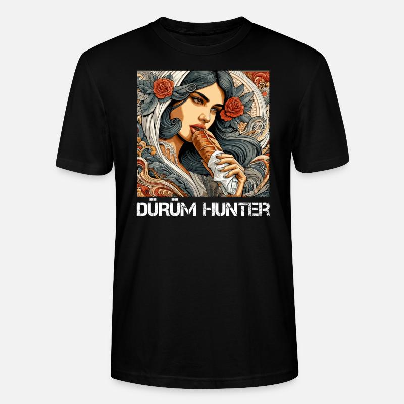 Dürüm Hunter Kebab Cadeau - T-shirt bio CRAFTER Stanley Stella Unisexe - noir