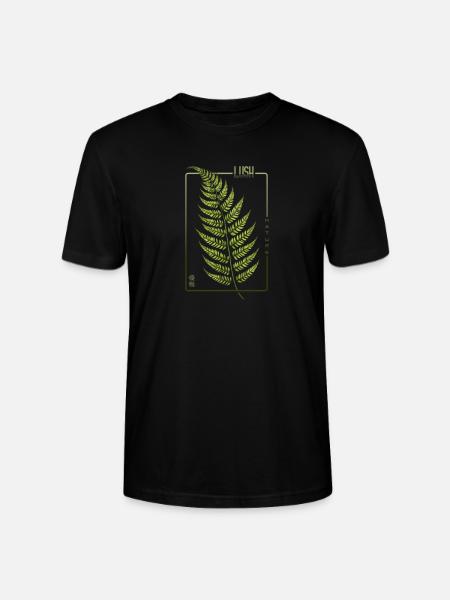 Lush Nature Fern Elegance - Stanley/Stella CRAFTER Unisex Organic T-Shirt - black