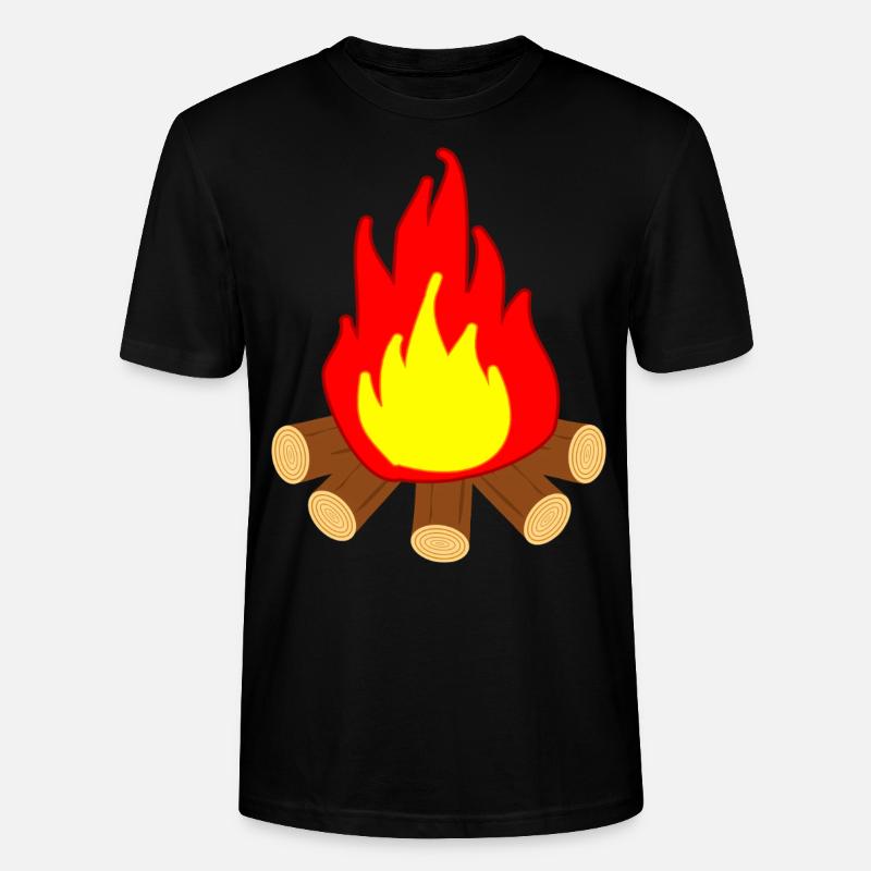 Feuer - Stanley/Stella Unisex Bio-T-Shirt CRAFTER - Schwarz