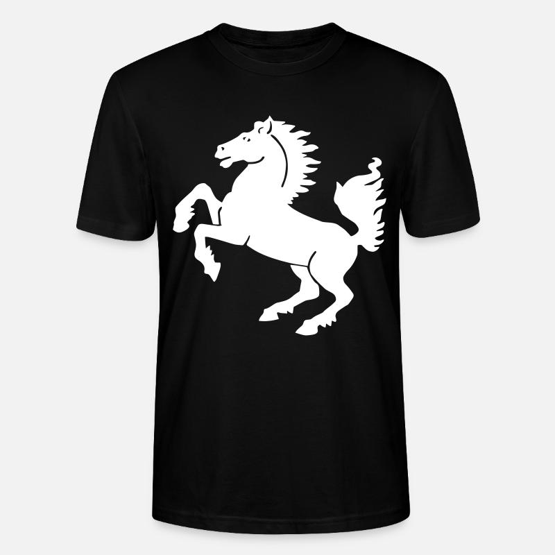 Stuttgart - Stuttgarter Ross - Stanley/Stella Unisex Bio-T-Shirt CRAFTER - Schwarz