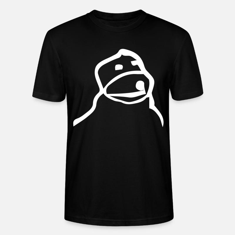 Flat Eric - Stanley/Stella Unisex Bio-T-Shirt CRAFTER - Schwarz