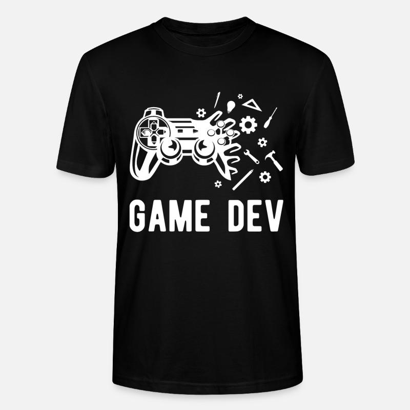 Game Dev - Stanley/Stella Unisex Bio-T-Shirt CRAFTER - Schwarz