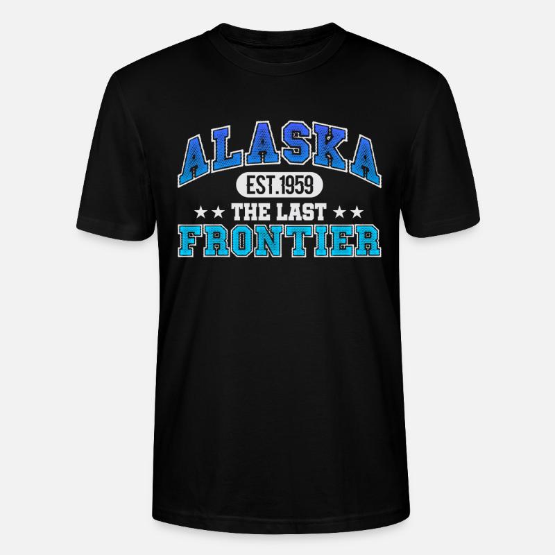 Alaska - Stanley/Stella Unisex Bio-T-Shirt CRAFTER - Schwarz