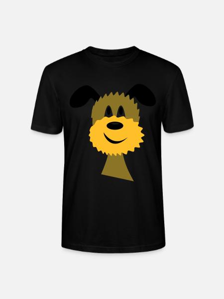 chien - T-shirt bio CRAFTER Stanley Stella Unisexe - noir
