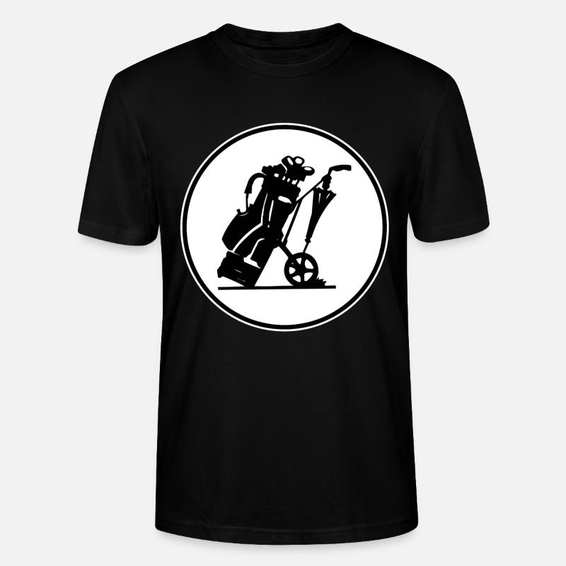 Golfschläger - Stanley/Stella Unisex Bio-T-Shirt CRAFTER - Schwarz