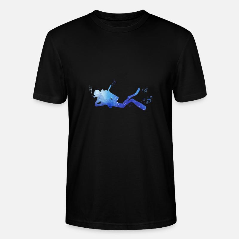 Tauchen - Stanley/Stella Unisex Bio-T-Shirt CRAFTER - Schwarz