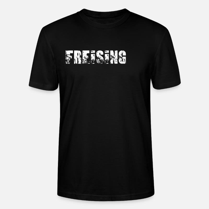 Freising - Stanley/Stella Unisex Bio-T-Shirt CRAFTER - Schwarz