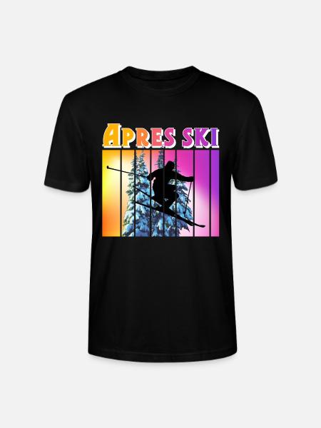 Apres ski - Stanley/Stella CRAFTER Unisex Organic T-Shirt - black