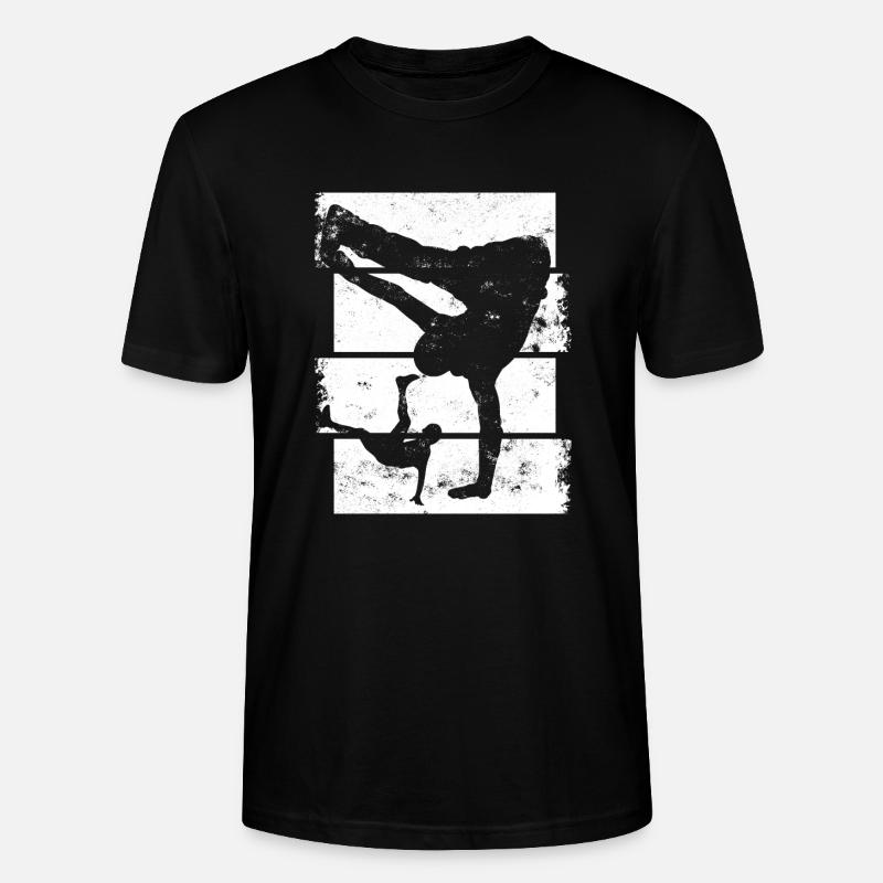 Breakdancer - Stanley/Stella Unisex Bio-T-Shirt CRAFTER - Schwarz