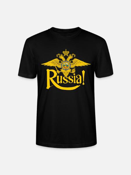 Russe, Russie - T-shirt bio CRAFTER Stanley Stella Unisexe - noir