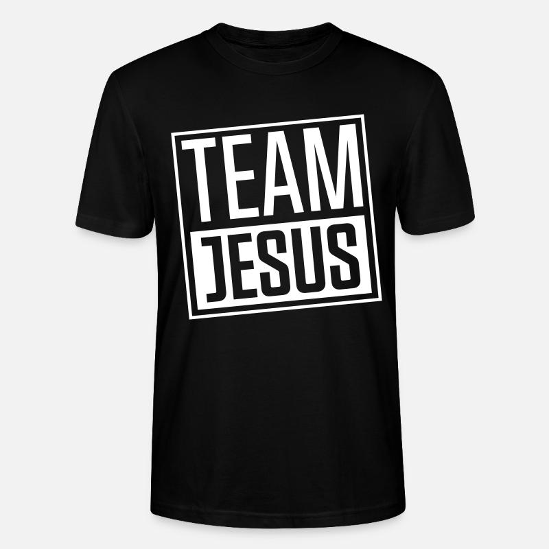 équipe jésus - T-shirt bio CRAFTER Stanley Stella Unisexe - noir