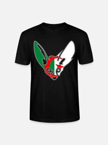 Fennec Algérie - T-shirt bio CRAFTER Stanley Stella Unisexe - noir
