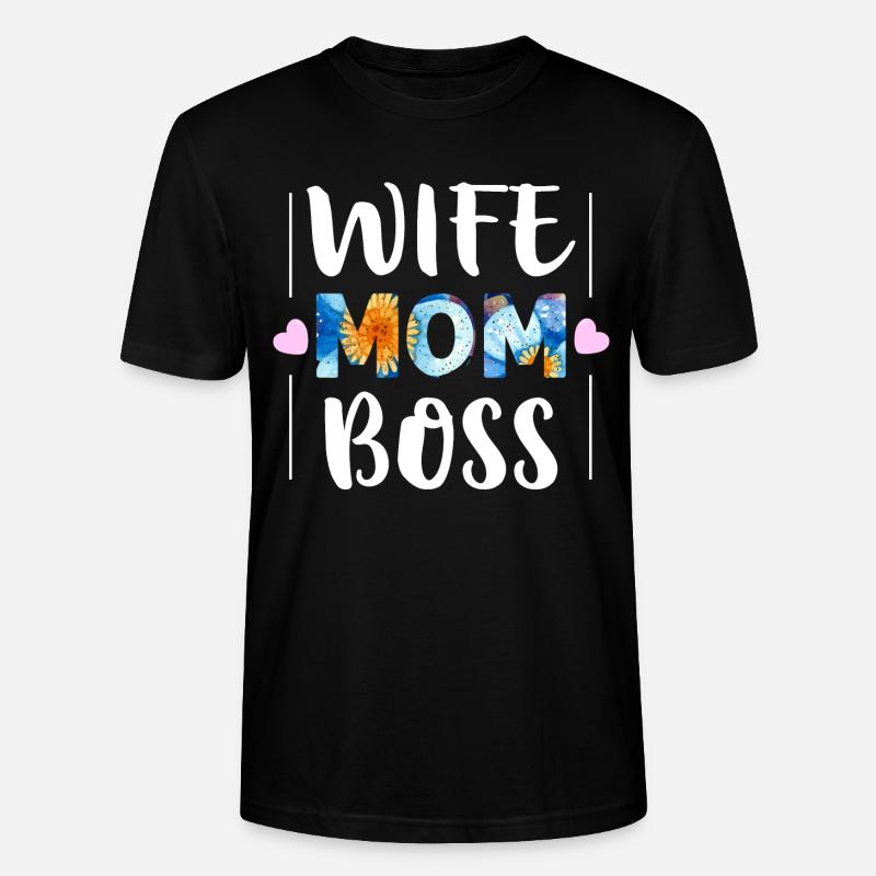 Mama - Stanley/Stella Unisex Bio-T-Shirt CRAFTER - Schwarz