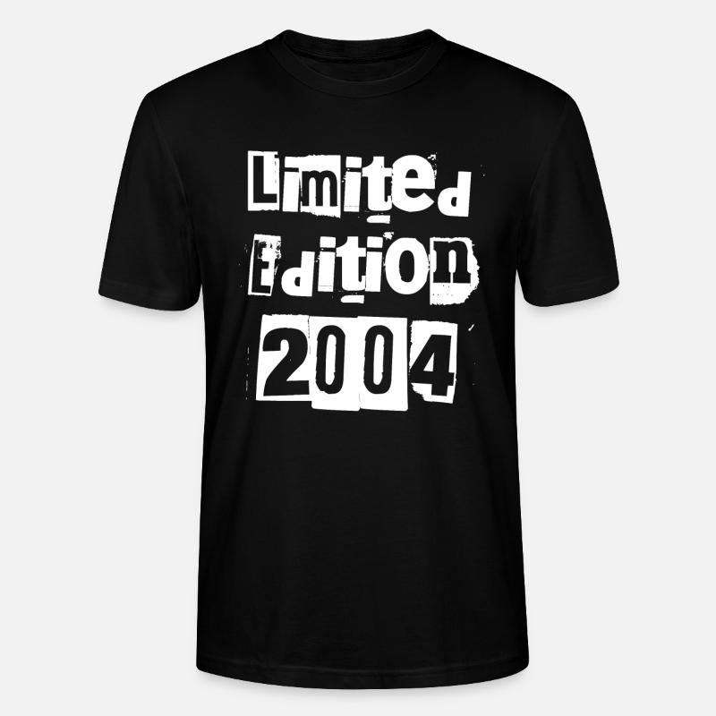 Limited Edition 2004 - Stanley/Stella Unisex Bio-T-Shirt CRAFTER - Schwarz