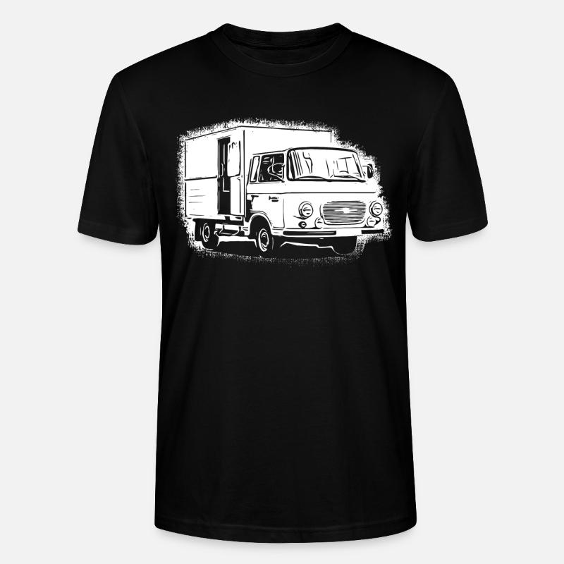 Barkas Kastenwagen - Stanley/Stella Unisex Bio-T-Shirt CRAFTER - Schwarz
