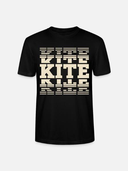 Kitesurfen Kitesurf Kitesurfer Kiteboard - Stanley/Stella CRAFTER Unisex Organic T-Shirt - black
