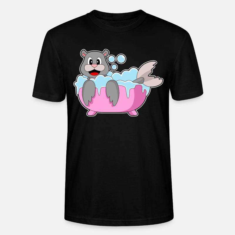 Baignoire scellée - T-shirt bio CRAFTER Stanley Stella Unisexe - noir