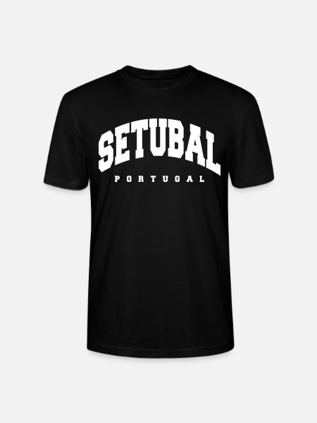 Setúbal - T-shirt bio CRAFTER Stanley Stella Unisexe - noir