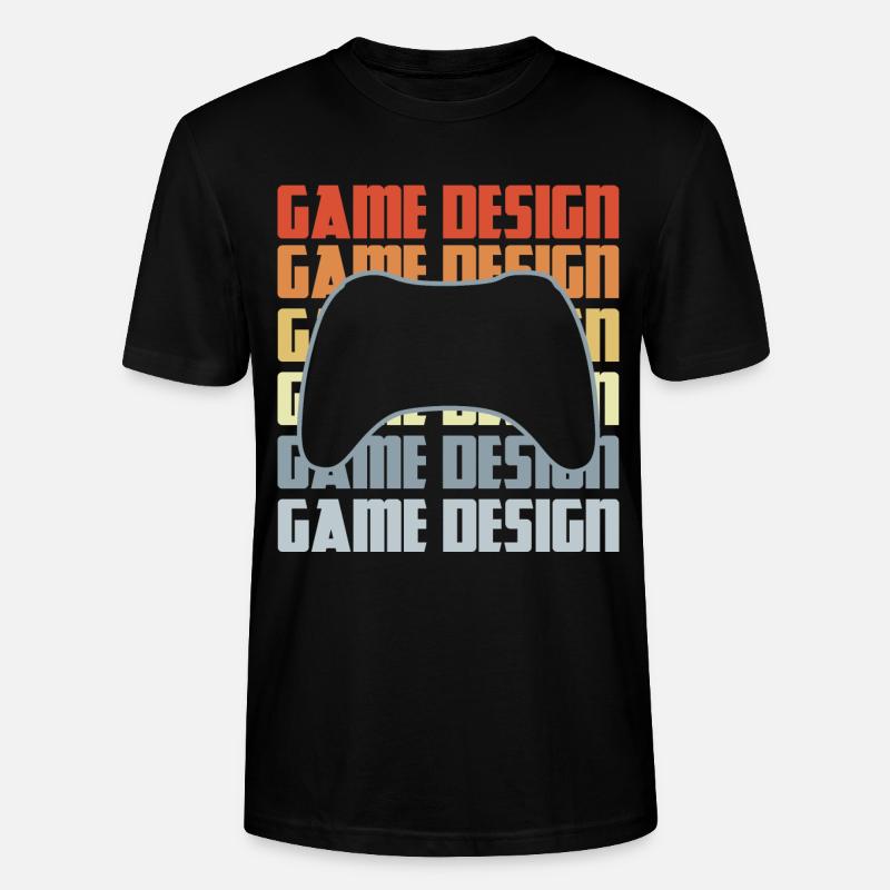 Game Dev - Stanley/Stella Unisex Bio-T-Shirt CRAFTER - Schwarz