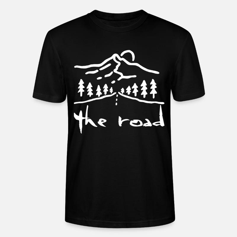 Die weiße Straße - Stanley/Stella Unisex Bio-T-Shirt CRAFTER - Schwarz