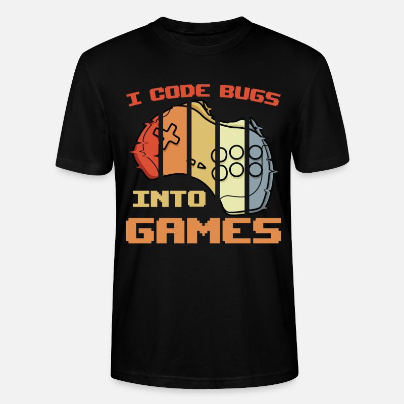 Spieleprogrammierer Witz - Stanley/Stella Unisex Bio-T-Shirt CRAFTER - Schwarz