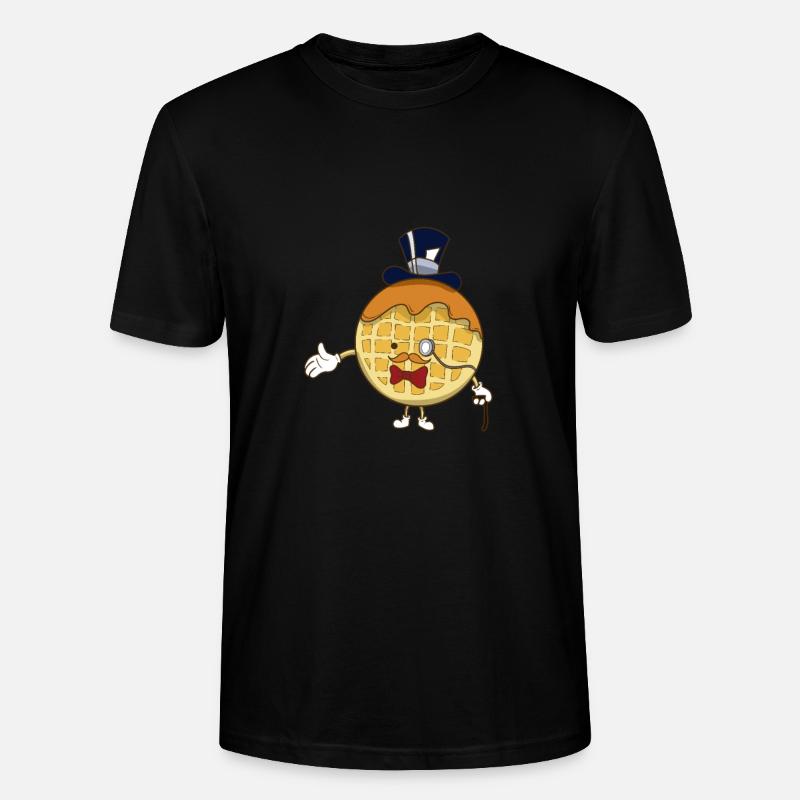 Waffel - Stanley/Stella Unisex Bio-T-Shirt CRAFTER - Schwarz