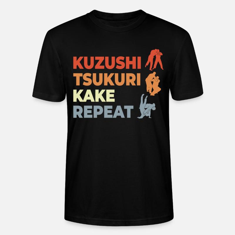 Judo Techniques - T-shirt bio CRAFTER Stanley Stella Unisexe - noir