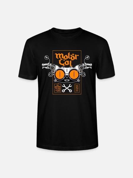 MOTORCAT 02 - T-shirt bio CRAFTER Stanley Stella Unisexe - noir