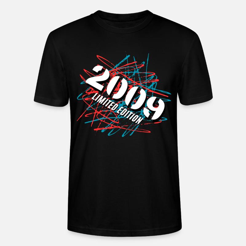 Édition limitée 2009 - T-shirt bio CRAFTER Stanley Stella Unisexe - noir