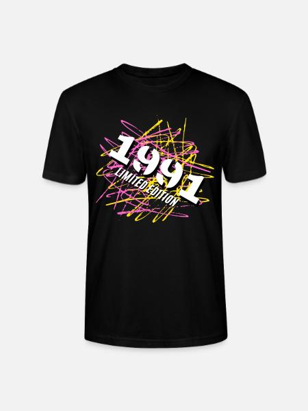 1991 Édition limitée - T-shirt bio CRAFTER Stanley Stella Unisexe - noir