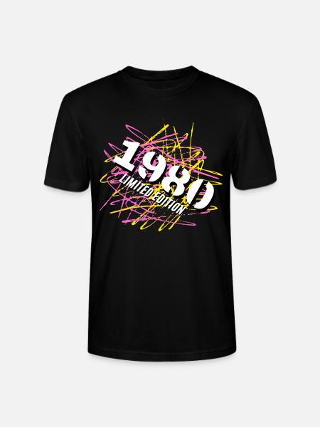 1980 Édition limitée - T-shirt bio CRAFTER Stanley Stella Unisexe - noir