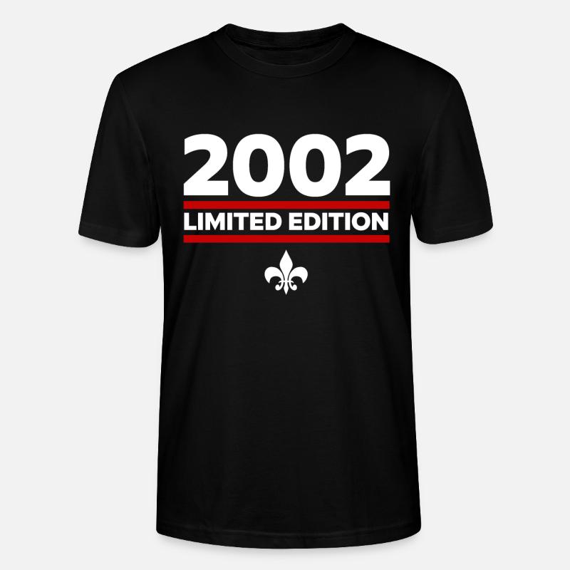 Édition limitée 2002 - T-shirt bio CRAFTER Stanley Stella Unisexe - noir