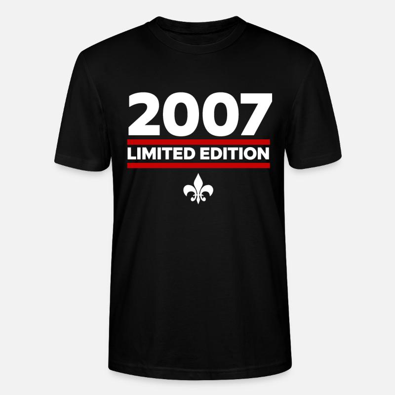 2007 Limited Edition - Stanley/Stella Unisex Bio-T-Shirt CRAFTER - Schwarz